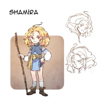 concept art shamira stories