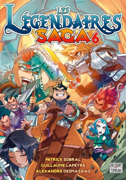 couv les Légendaires Saga tome 6